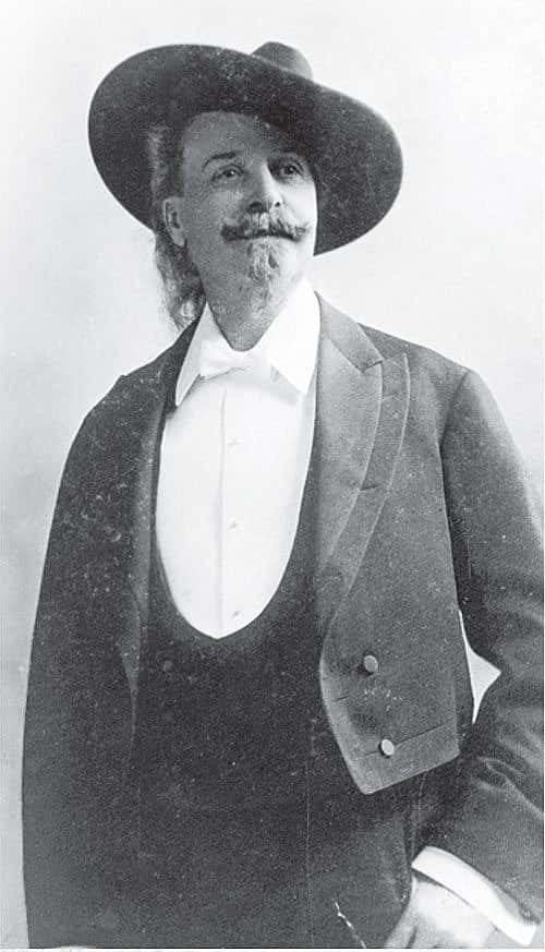 Buffalo Bill in tuxedo. Undated. Vincent Mercaldo Collection. P.71.1387