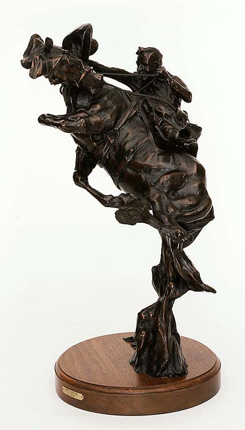 T.D. Kelsey (b. 1946). "Dirty Dancing," 1996. Cast 1/7. Bronze, 22 x 12.5 x 11 inches. Sidni A. Kelsey Collection donated by her loving husband. 13.06.38