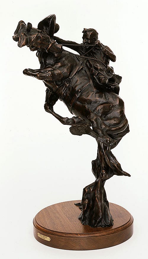 T.D. Kelsey (b. 1946). "Dirty Dancing," 1996. Cast 1/7. Bronze, 22 x 12.5 x 11 inches. Sidni A. Kelsey Collection donated by her loving husband. 13.06.38
