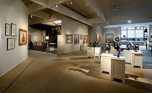 Just a portion of the Whitney Western Art Museum.