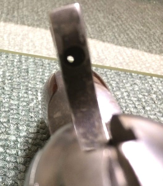 Reproduction Colt with Firing Pin Removed from Hammer