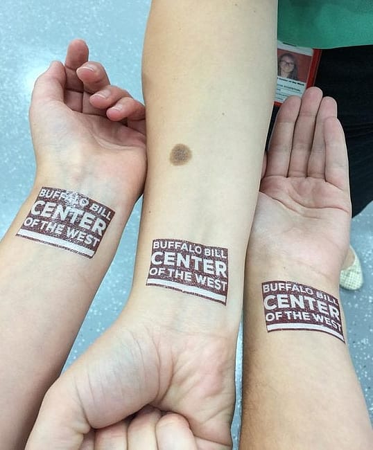 We conservation interns are WRIST takers.