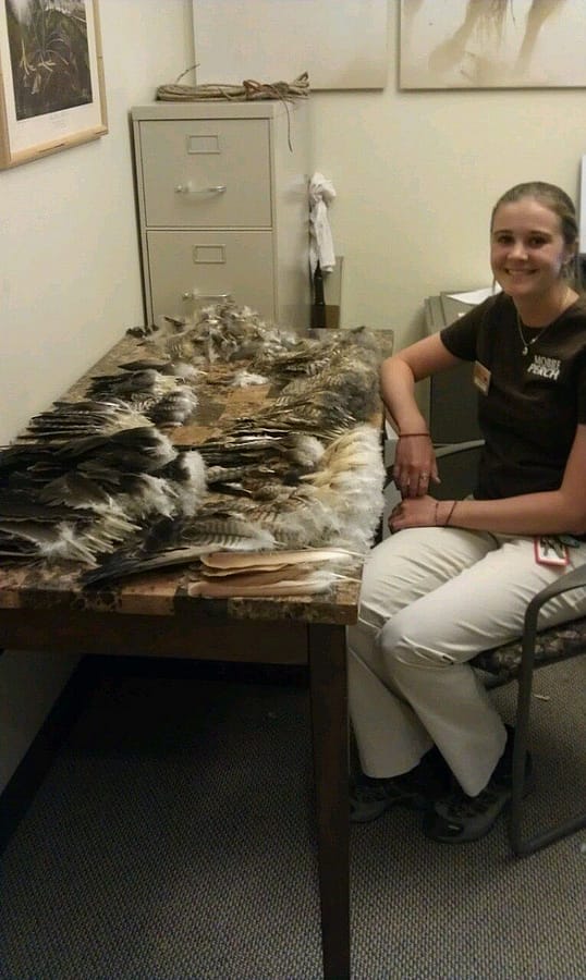 Nicole is so marvelous! Look at all those feathers!
