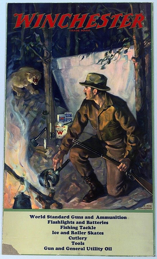 Winchester ad, 1930