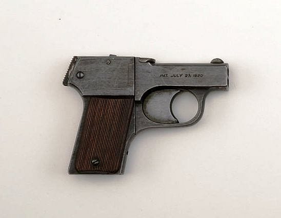 Mossberg Brownie Pepperbox Pistol , .22 caliber, 1988.8.3621 - Gift of Olin Corporation, Winchester Arms Collection