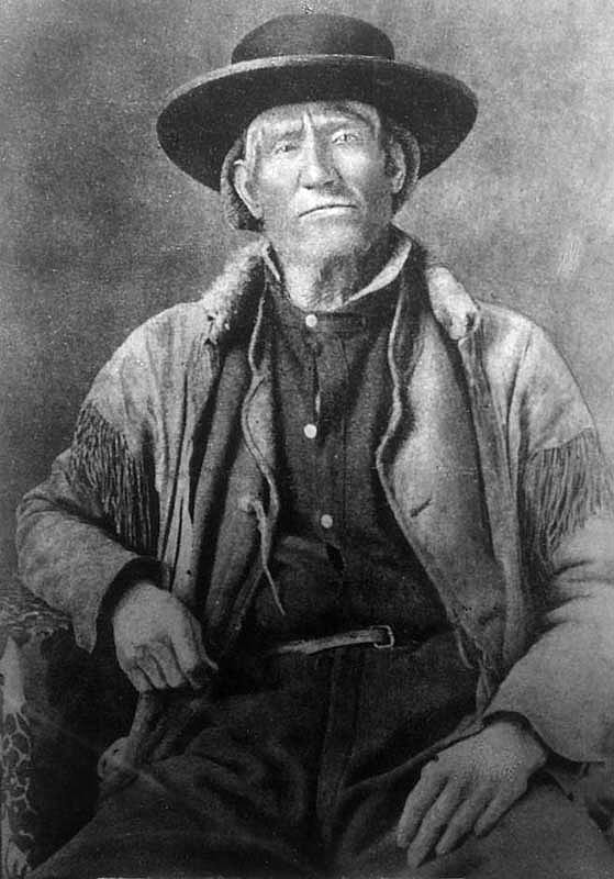 Jim Bridger (1804-1881). Denver Public Library, Call Number: Z-314. Noah H. Rose Collection. Wikipedia.