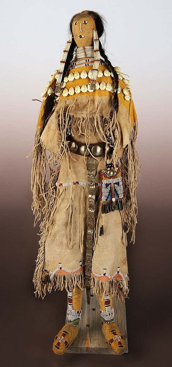 Doll, Cheyenne, (Tsistsistas), Plains, ca. 1870. NA.507.133