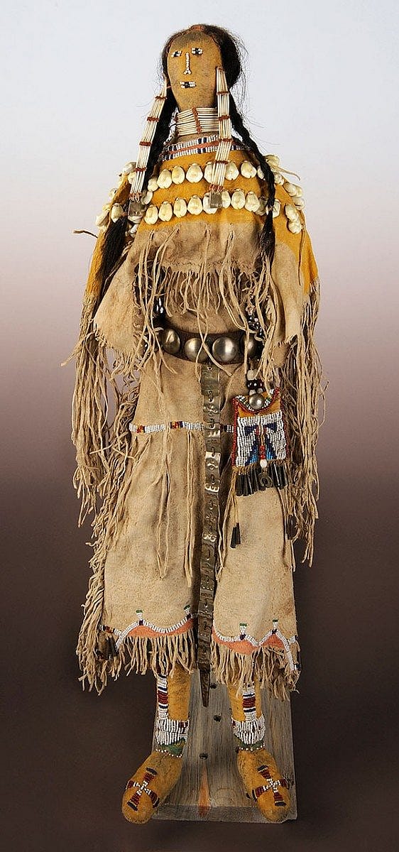 Doll, Cheyenne, (Tsistsistas), Plains, ca. 1870. NA.507.133