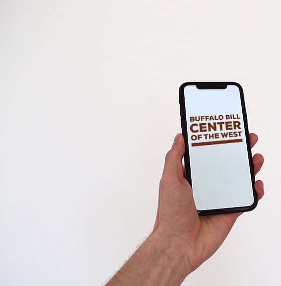 Hand holding a mobile phone