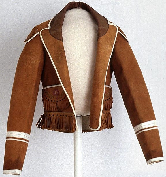 Figure 10a. Mexican cowboy style jacket. Remington Studio Collection. Collection of the Buffalo Bill Center of the West