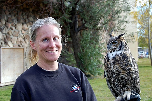 Laurie & Teasdale enjoying a nice day outside.
