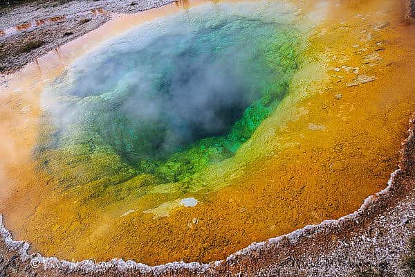 Dave M. Shumway photo, Morning Glory Pool.