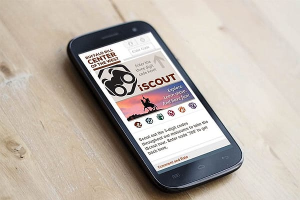 iScout on a smartphone