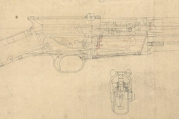 Thankfully many of the surviving technical documents are still in legible condition. This drawing was clean enough for me to easily identify the prototype that it was for.