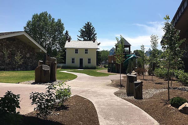 Boyhood Home, Play Area in Greever Garden