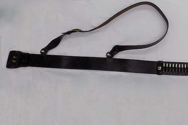 Verne Stull's cartridge belt. 1990.14.1.3