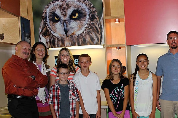 Westside Elementary exhibit winners, 2017