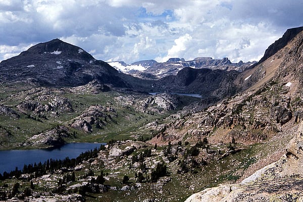 Beartooth country. Photo by J Good, 1966. From Wikimedia Commons.