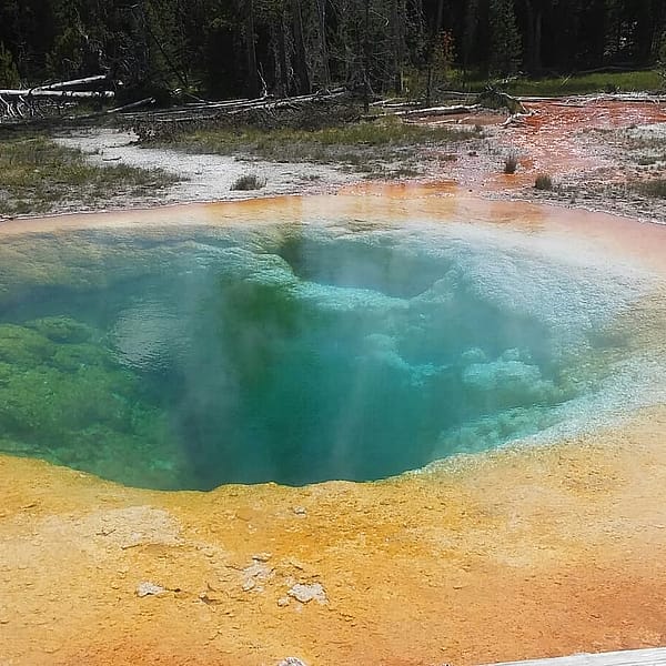 Morning Glory geyser by Liz Bowers taken 6/9/2018