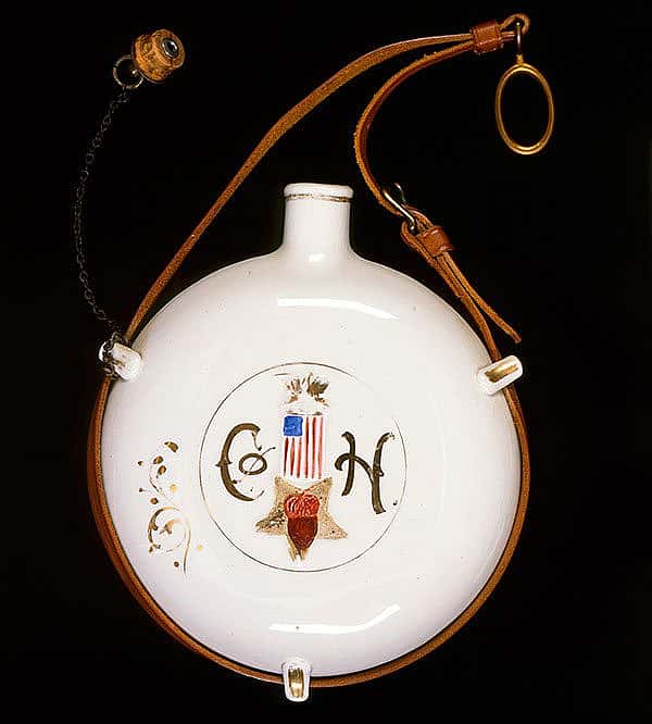A Treasure from our West: Civil War canteen. 2004.17.1