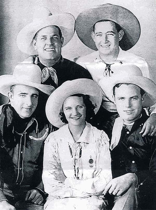 Patsy Montana and the Prairie Ramblers, 1937. Cowboy Songs Archive. Gift of Janet McBride.