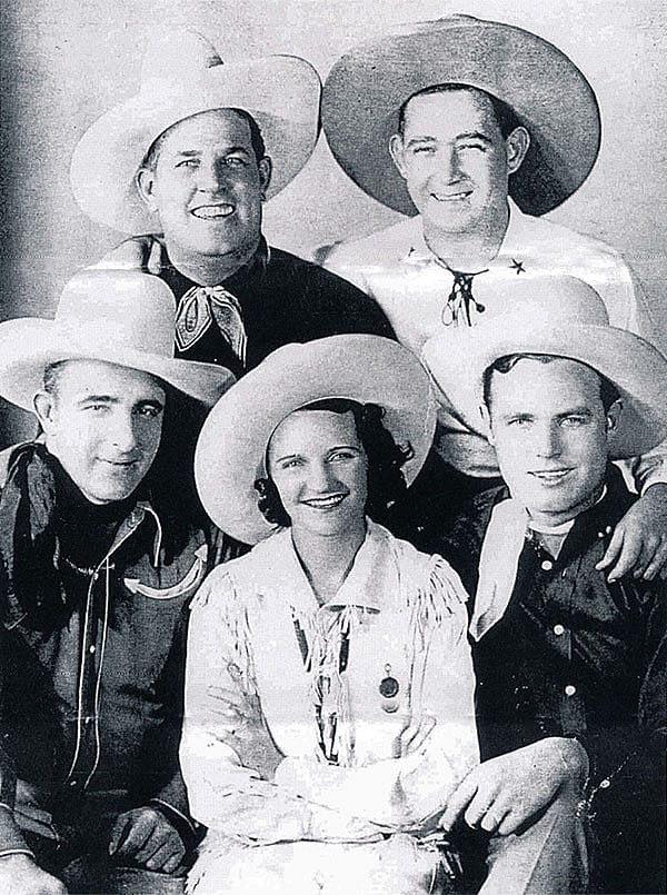 Patsy Montana and the Prairie Ramblers, 1937. Cowboy Songs Archive. Gift of Janet McBride.