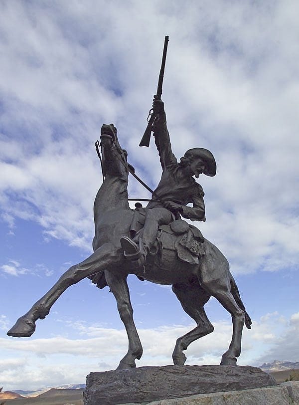 Gertrude Vanderbilt Whitney' (1975 - 1942). "Buffalo Bill - The Scout." Gift of the Artist. 3.58