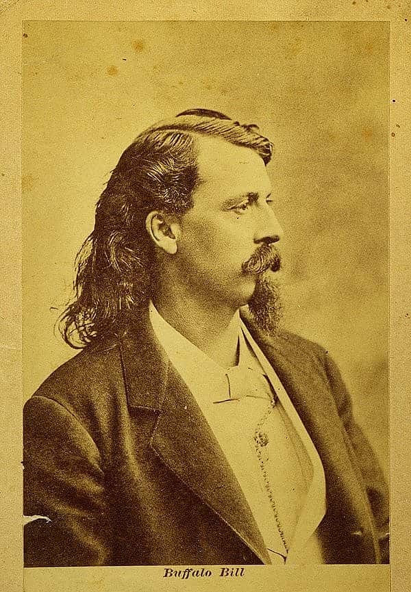 William F. "Buffalo Bill" Cody, photograph, ca. 1880. MS 6 William F. Cody Collection. P.69.1544