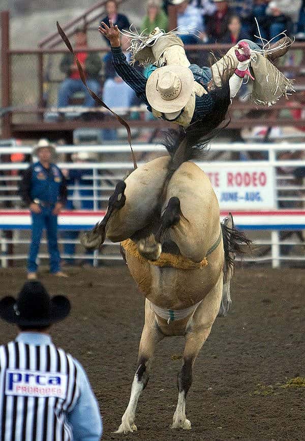 Rodeo. Photo by Ken Blackbird, one of the photographs featured in "Textured Portraits: The Ken Blackbird Collection," a special exhibition from 2014.