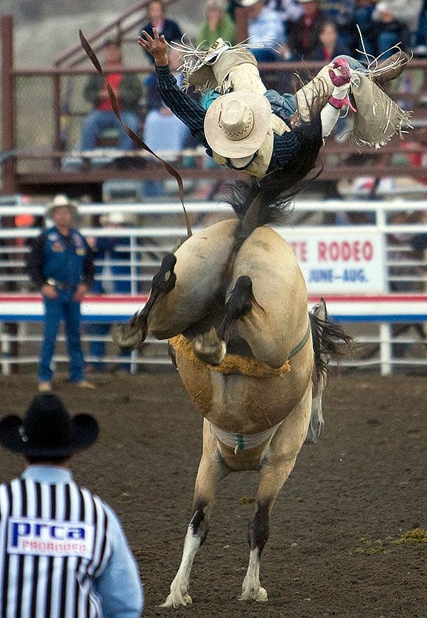 Rodeo. Photo by Ken Blackbird, one of the photographs featured in "Textured Portraits: The Ken Blackbird Collection," a special exhibition from 2014.