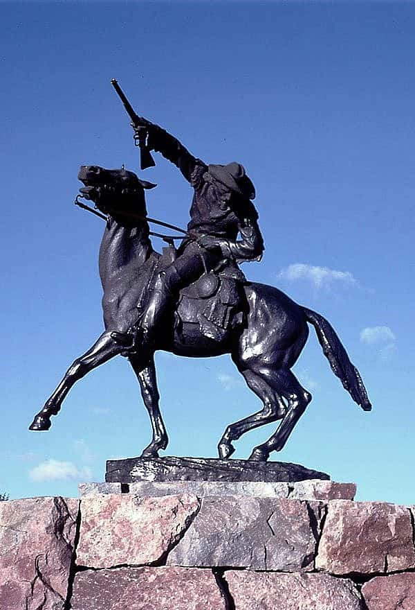 Gertrude Vanderbilt Whitney (1875-1942). "Buffalo Bill - The Scout," 1924. Gift of the artist. 3.58