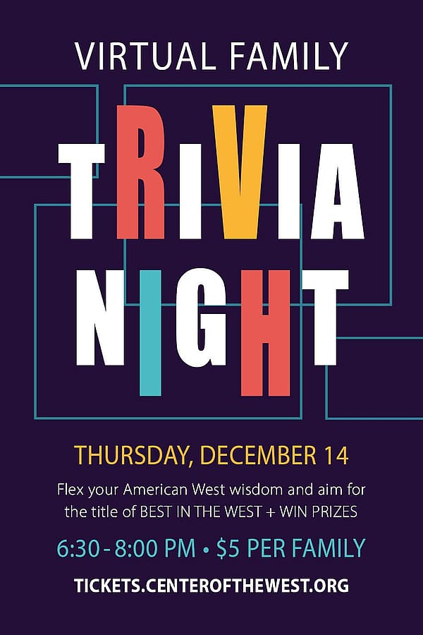 Graphic for Virtual Family Trivia Night