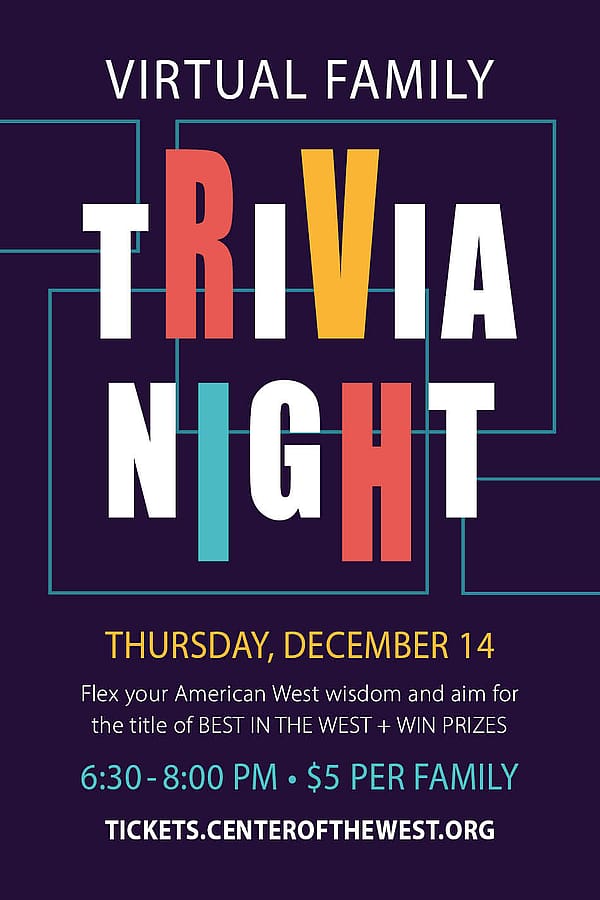 Graphic for Virtual Family Trivia Night