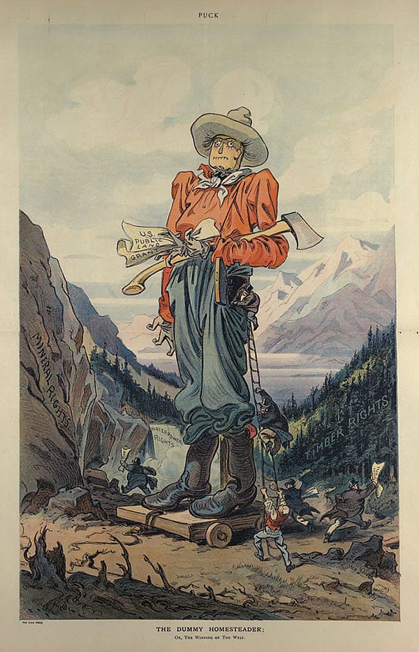 "Dummy Homesteader," November 24, 1909. LC-DIG-ppmsca-27583