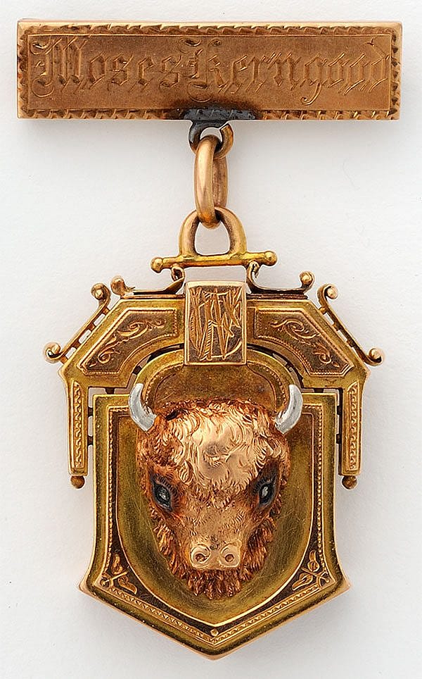 A Treasure from Our West: Moses Kerngood locket. 1.69.2718