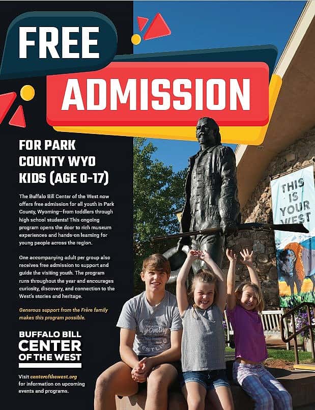 Park County Youth Free Admission