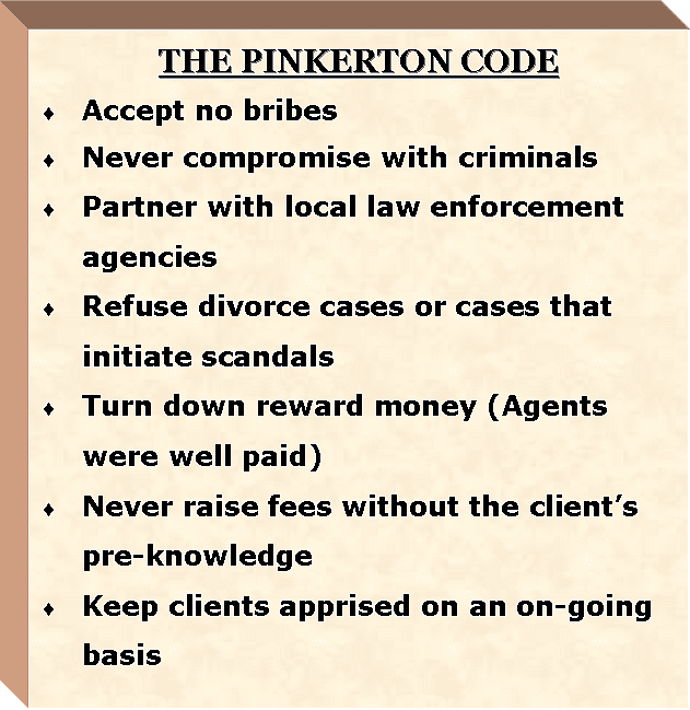 Pinkerton code