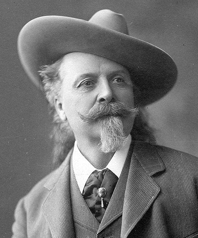 William F. Cody, ca. 1900. MS6 William F. Cody Collection. P.69.1068 (detail)