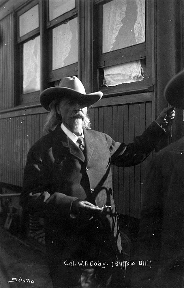Buffalo Bill in Italy, 1906. Garlow SB.SvnrPstl.04.03
