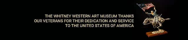Harry Jackson's "The Flagbearer," 1983. Painted bronze. 12.02.5