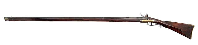 J.P. Beck, Dauphin County, Pennsylvania. Kentucky long rifle, ca. 1800, .55 cal. Beck was one of the most renowned makers of Kentucky rifles during the so-called “Golden Age,” working between 1785 and 1811. Gift of Olin Corporation, Winchester Arms Collection. 1988.8.1044