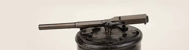 Watermelon patch gun,ca. 1860. Gift of Olin Corporation, Winchester Arms Collection. 1988.8.3209 (detail)