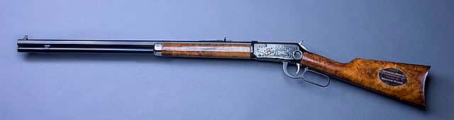 Winchester Model 94 rifle, 30-30 caliber, ca. 1969. Serial no. wc100,000. 1.69.2160