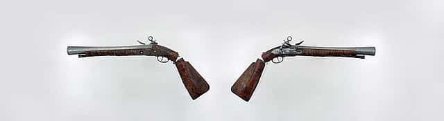 Flintlock blunderbuss, Lazarino Cominazzo, Italy, ca. 1675. Gift of Olin Corporation, Winchester Arms Collection. 1988.8.225