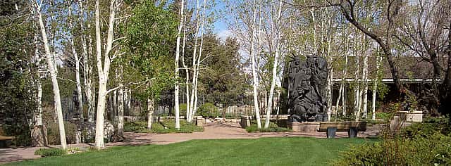 The Braun Garden at the Buffalo Bill Center of the West.