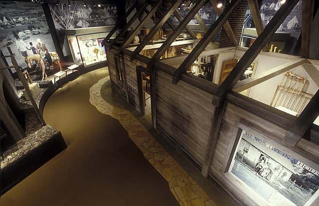 Fig. 7: The Reservation House is part of the 2000 reinstallation.