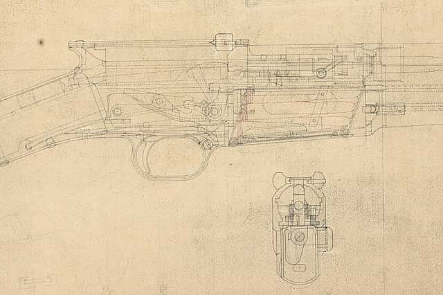 Thankfully many of the surviving technical documents are still in legible condition. This drawing was clean enough for me to easily identify the prototype that it was for.