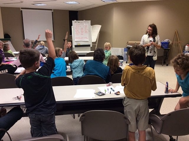 Dream Playground Design Day; Playground design brainstorm session with Jane Lewis Holman