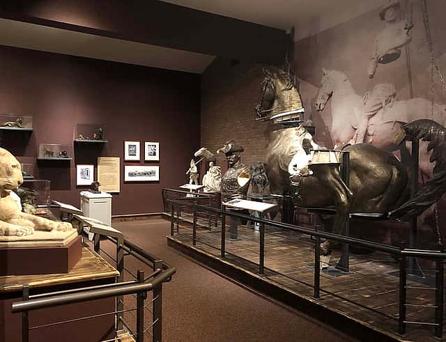 The Center's Proctor Studio exhibit in the Whitney Western Art Museum.