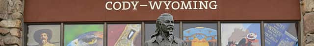 Buffalo Bill sculpture head